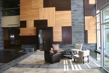 Entrance to the office