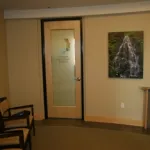 Door in waiting room