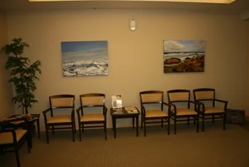 Chairs in waiting room
