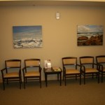 Chairs in waiting room