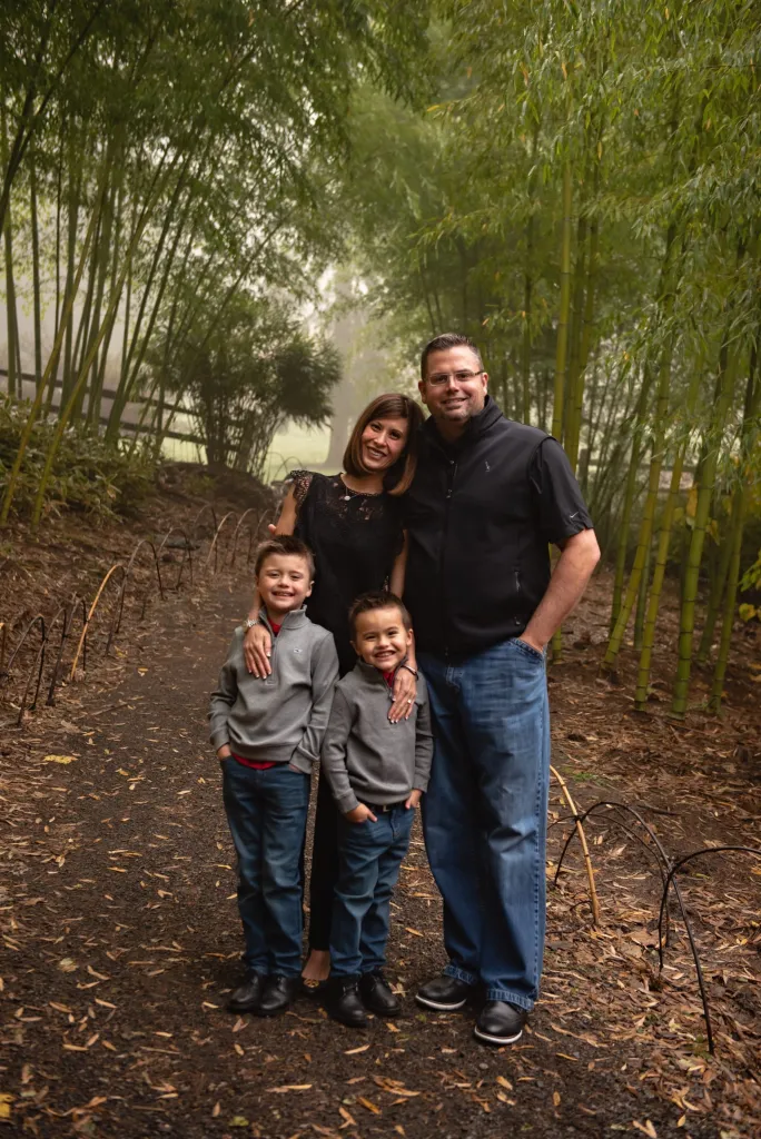 Dr. Verschueren and his family